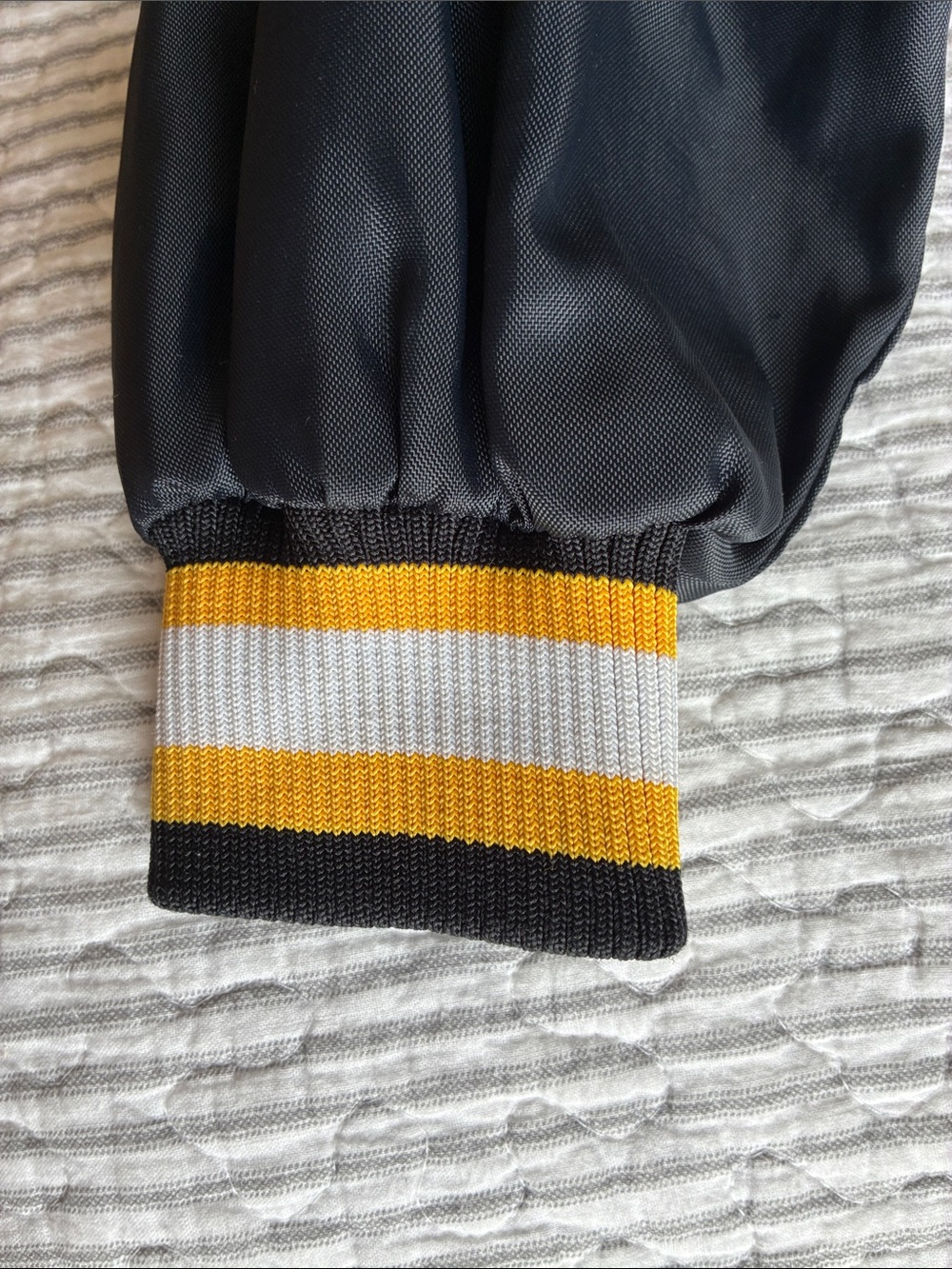 Vintage 90’s Pittsburgh Steelers NFL Sz, M, Black Pullover, Starter Jacket - Picture 7 of 13